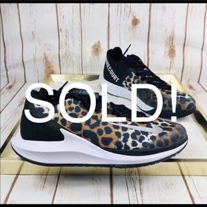 NIKE Women's Court Air Zoom Zero HC 'Cheetah Print